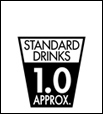 スタンダードドリンク表記イメージ