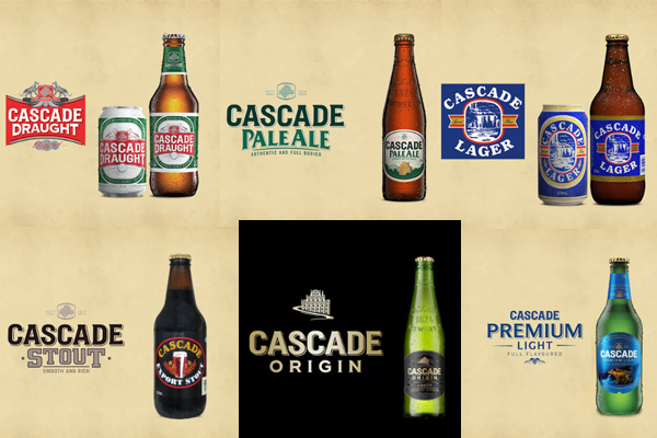 カスケードブルワリーのビール製品